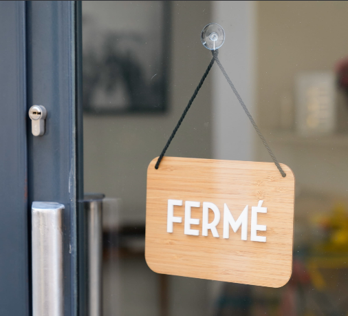 Fermeture exceptionnelle